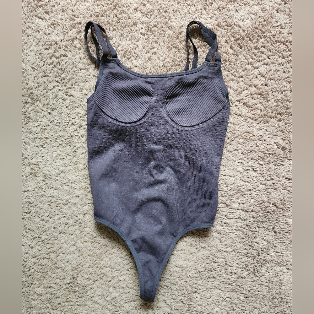 Gymshark Dark Grey One Piece Swimsuit